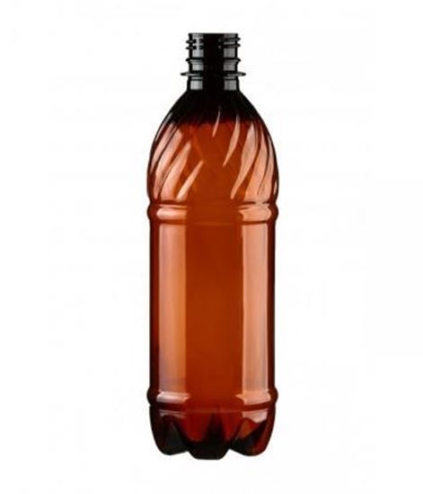 Изображение 0,5 л. Пластиковая бутылка (ПЭТ) с крышкой.