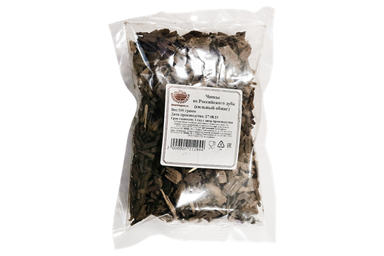 Изображение Дубовые чипсы сильной обжарки, 50 г