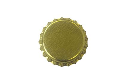 Изображение Кроненпробки ЗОЛОТЫЕ 26 мм (Россия), 80 шт