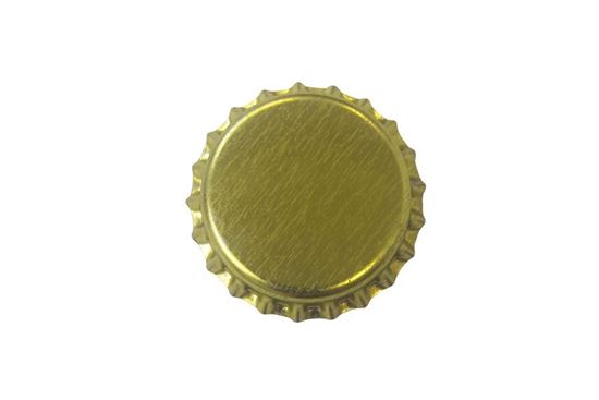 Изображение Кроненпробки ЗОЛОТЫЕ 26 мм (Россия), 80 шт