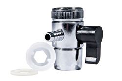 Дивертор на кран 7,8 мм, нерж. сталь