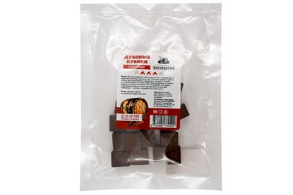 Изображение Дубовые кубики средней обжарки (Домашняя Мануфактура), 50 г