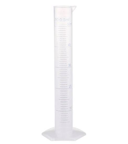 Изображение Цилиндр мерный пластиковый 50 мл