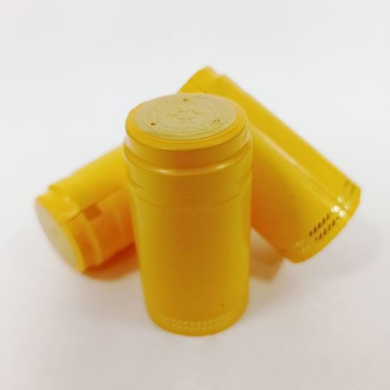 Изображение Термоусадочные колпачки желтые, 10 шт.