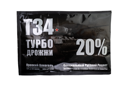 Изображение Alcotec "Turbo T-34", 155 г