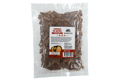 Изображение Дубовые чипсы средней обжарки (Домашняя Мануфактура), 50 г