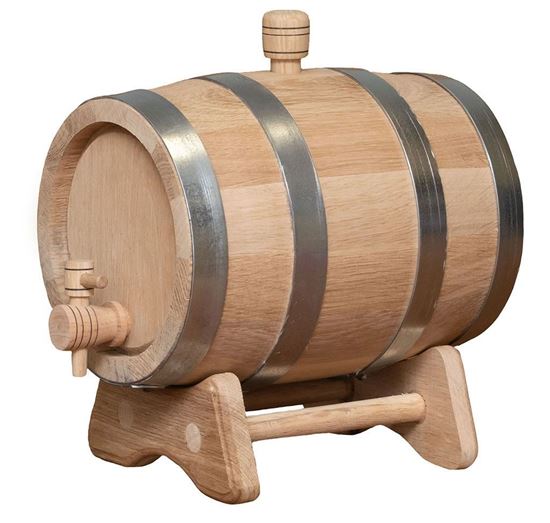 Изображение Бочка дубовая "Классическая"  ( Кавказ), 10 литров