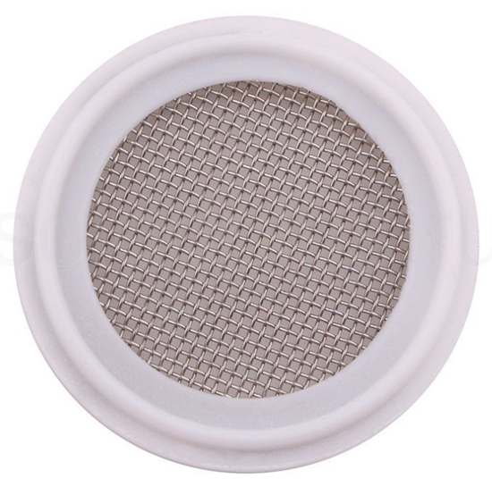 Изображение Прокладка с сеточкой, силикон, кламп 1.5"