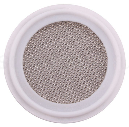 Изображение Прокладка с сеточкой, силикон, кламп 2"