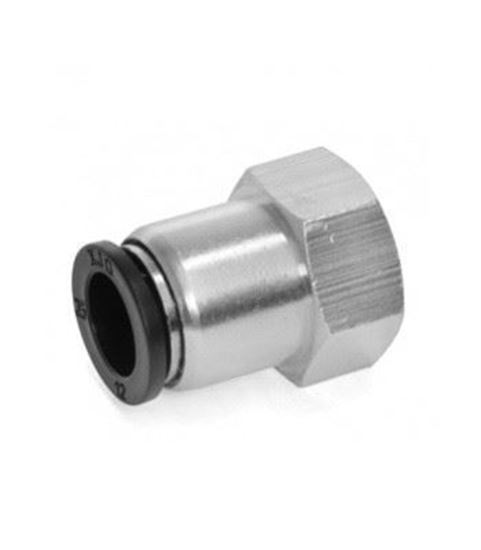 Изображение Соединитель быстросъемный Push 1/2 дюйма X 12 мм (мама)