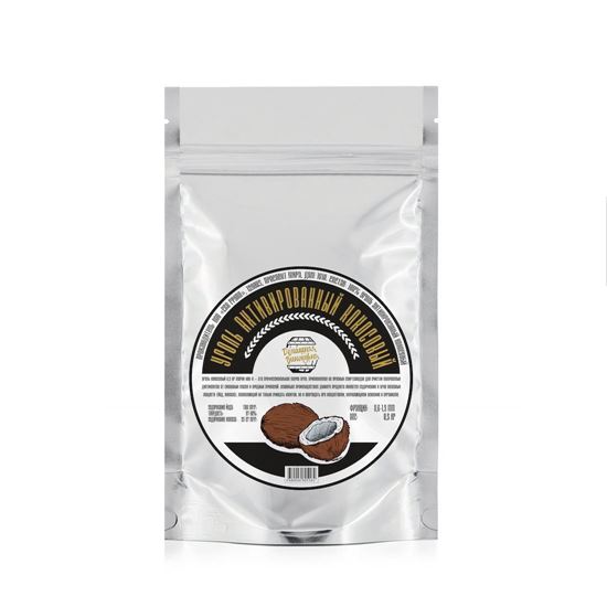 Изображение Уголь Кокосовый Активированный марки КАУ-А, 0.5 кг