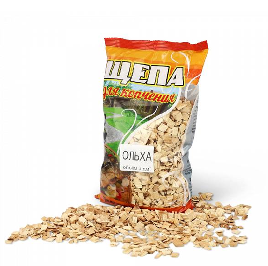 Изображение Щепа для копчения Ольха 500 гр.