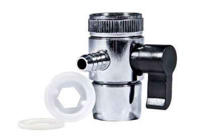 Изображение Дивертор на кран 10,5 мм, нерж.