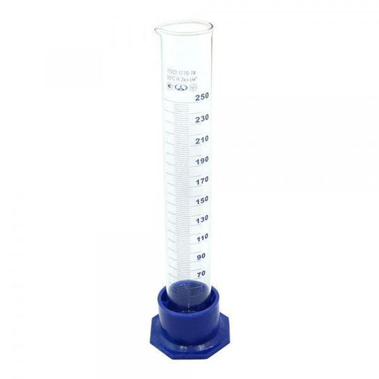 Изображение Цилиндр мерный стеклянный 250 мл