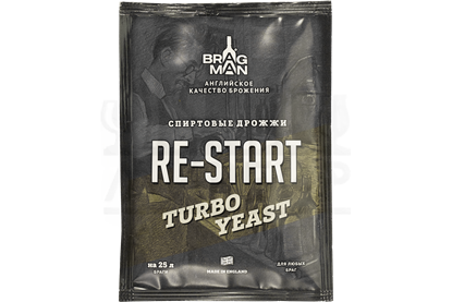 Изображение Дрожжи Bragman Restart Turbo, 50 г