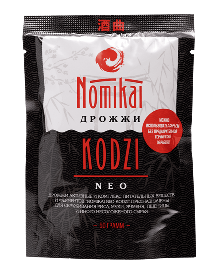 Изображение Спиртовые дрожжи кодзи Nomikai "NEO", 50г