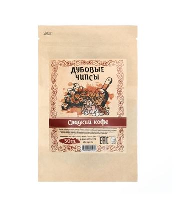 Изображение Дубовые чипсы («Сладкий Кофе»), 50 гр