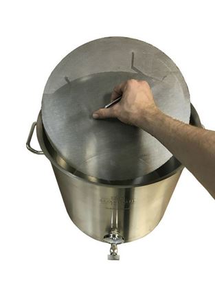 Изображение Фальш-дно на сусловарочный котел 25 л (D=32 см)