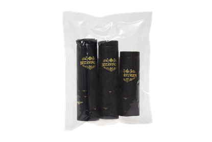 Изображение Термоколпачки для винных бутылок Beervingem 32x55, черные, 25 шт