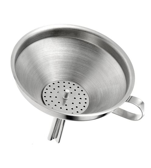 Изображение Воронка нерж с фильтром (d=13см)