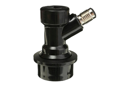 Изображение Фитинг пивной ball lock для Корнелиус-кега (пластик, с резьбой)