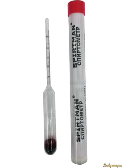 Изображение Спиртометр Spirtman АСП-3 (0...40)