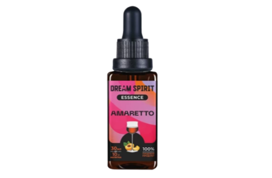 Изображение ЭССЕНЦИЯ DREAM SPIRIT "АМАРЕТТО\AMARETTO" (АРОМАТИЗАТОР ПИЩЕВОЙ), 30 МЛ