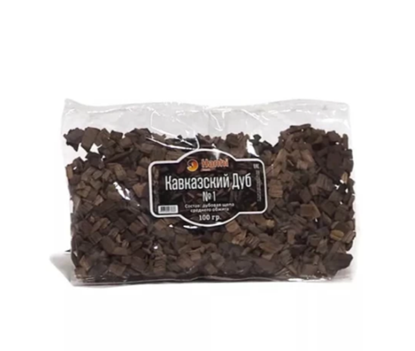 Изображение ДУБОВЫЕ ЧИПСЫ, СИЛЬНЫЙ ОБЖИГ, 100 ГР