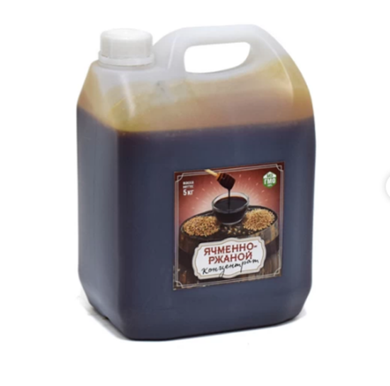 Изображение Солодовый концентрат "ЯЧМЕННО-РЖАНОЙ" , 5 КГ